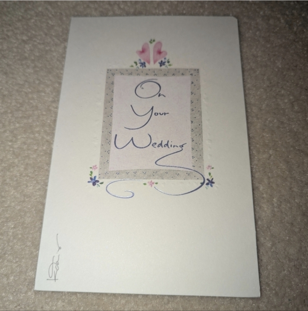 American Greetings Wedding Card